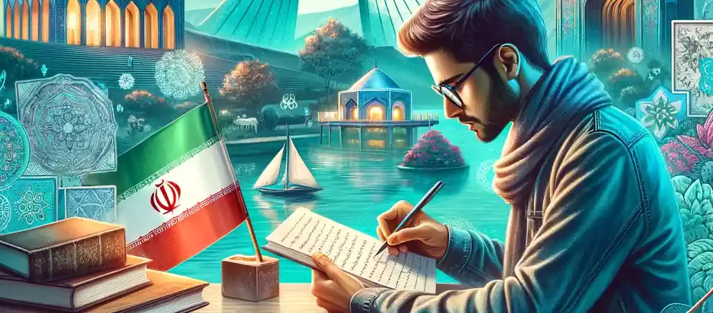 غلاف دورة تعلم اللغة الفارسية