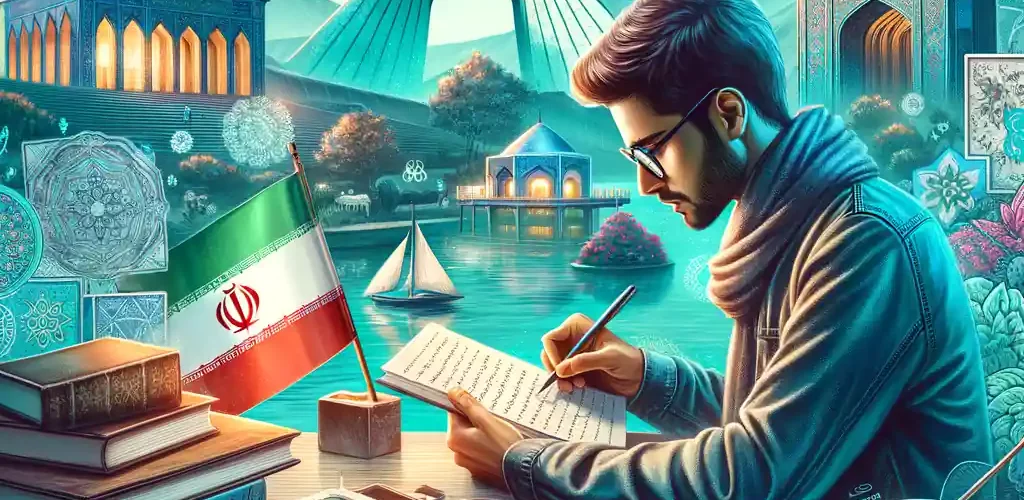 غلاف دورة تعلم اللغة الفارسية